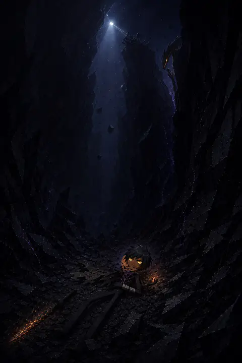 第 2 篇〈無火深淵篇〉代表封面