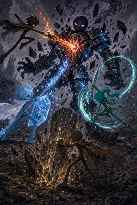 第 28 章〈再次面對黑鎧將軍〉封面